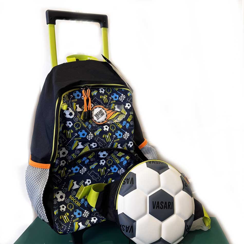 Ba lô kéo học sinh cấp 1 cho nam bé trai đựng tập vở đi học TM208