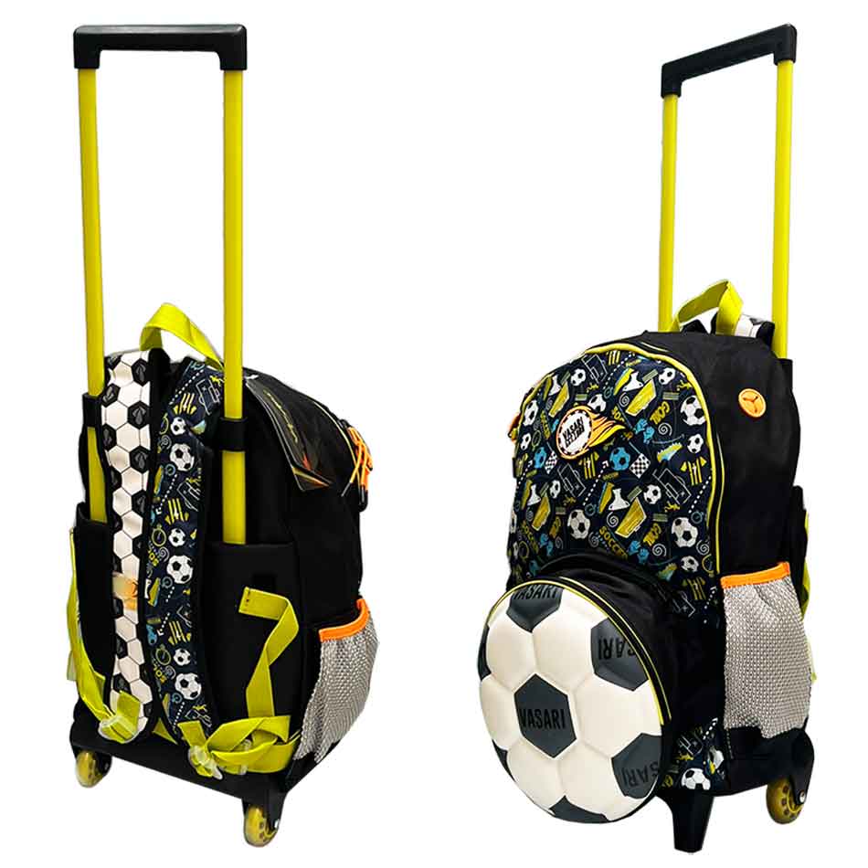 Ba lô kéo học sinh cấp 1 chống gù siêu nhẹ đựng tập vở đi học TM208