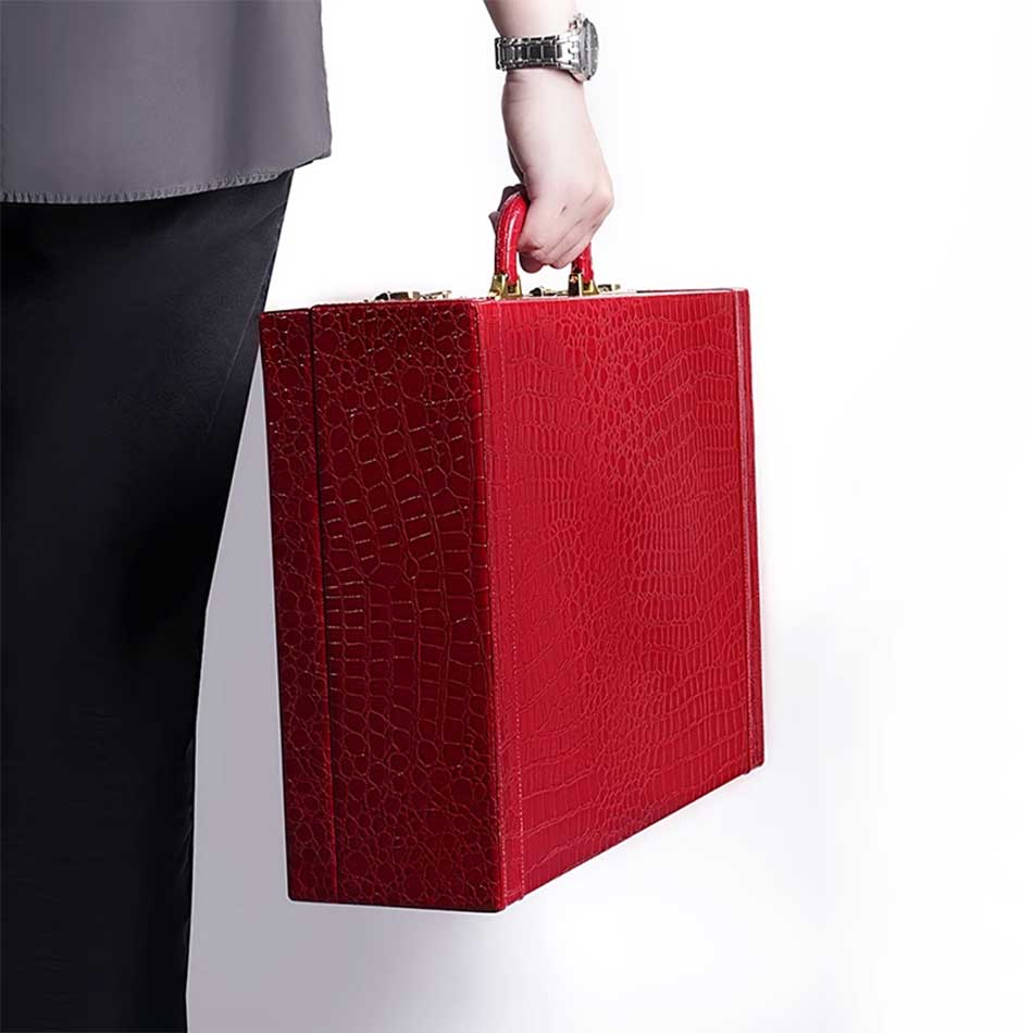 Cặp số hộp đám cưới cô dâu đựng tiền size 18 Cặp số hộp đám cưới cô dâu đựng tiền sính lễ váy cưới size 18 TM301