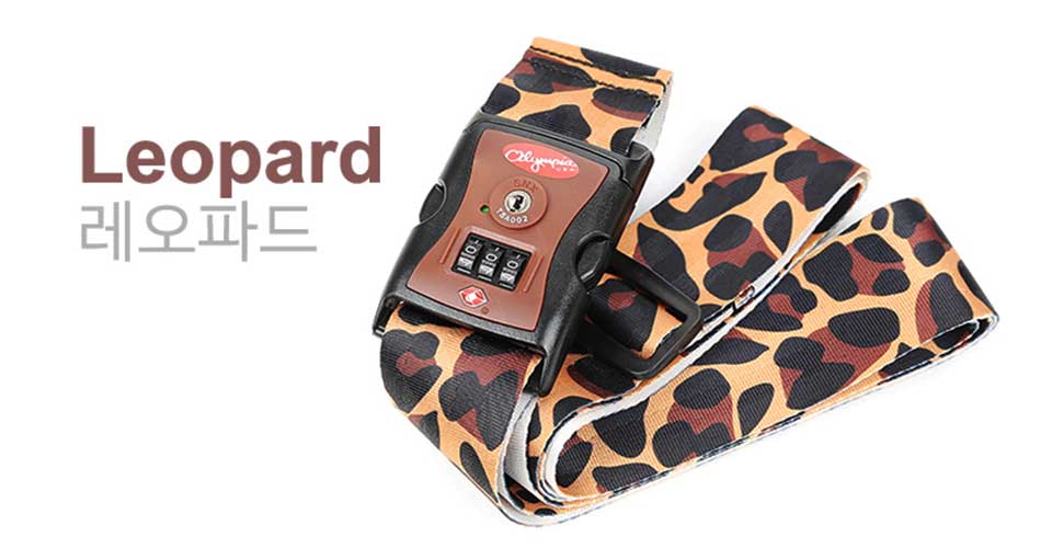 Dây đai vali free size cao cấp Olympia khóa TSA hải quan TM406