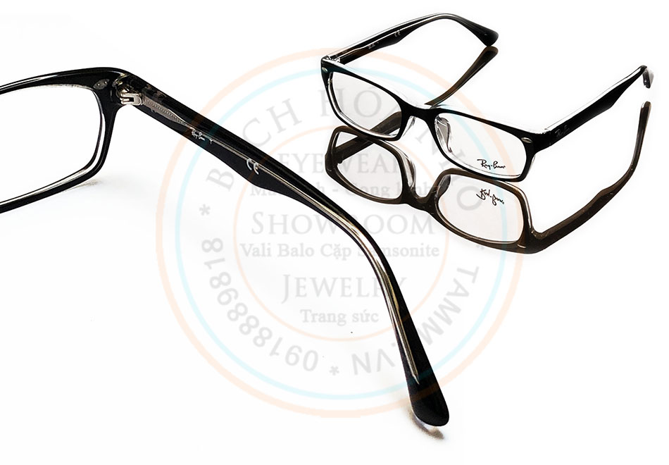 Gọng kính cận nam hàng hiệu Italy Ray-Ban TM961 (Like New)