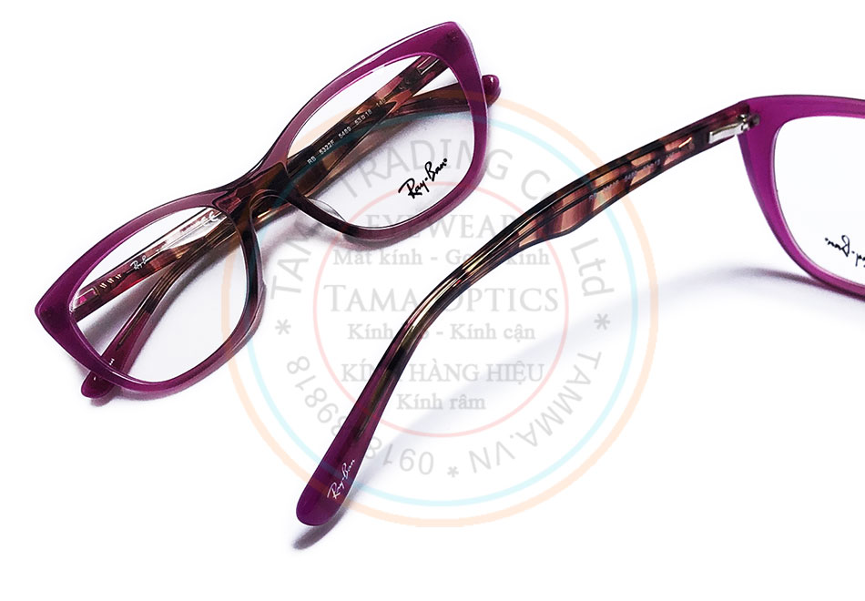 Gọng kính cận nữ Ray-Ban Gọng kính cận nữ cao cấp hàng hiệu Italy Ray-Ban TM952