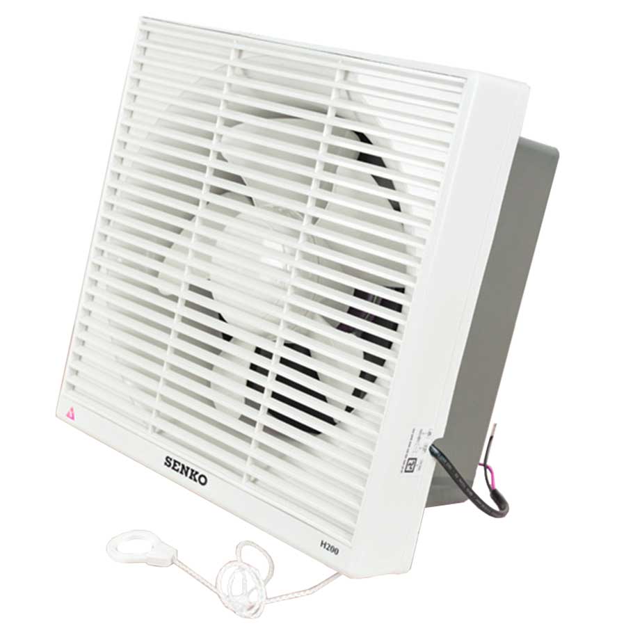 Quạt thông gió 2 chiều gắn tường Senko H200 35W