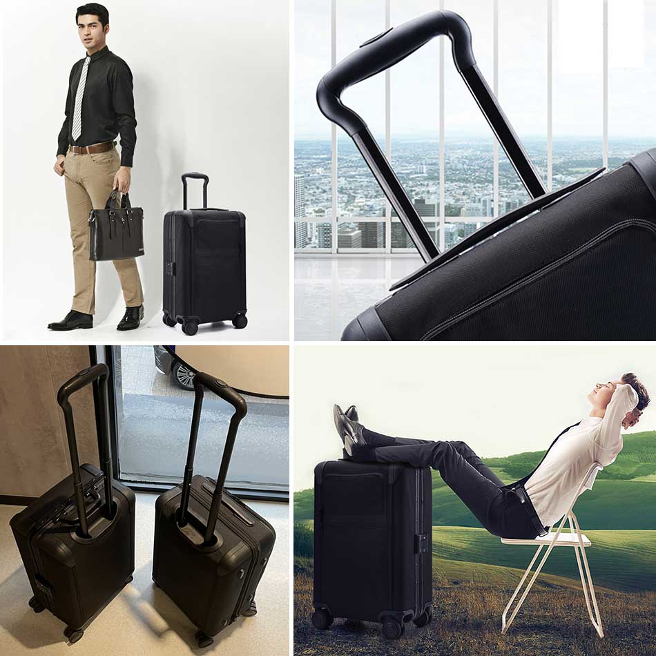 Vali vải bố khung nhôm cabin size Vali kéo du lịch vải bố khung nhôm chính hãng Oiwas cabin size TM226