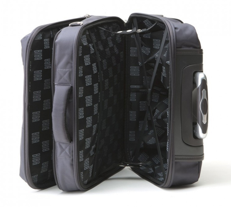 Vali kéo phi công Biba Meri G Size 18 vải nhựa có dây đeo TM738