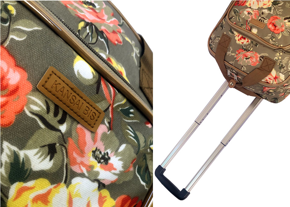 Túi giỏ xách du lịch có bốn bánh xe tay kéo Túi giỏ xách du lịch có bốn bánh xe tay kéo Nhật dành cho nữ TM162