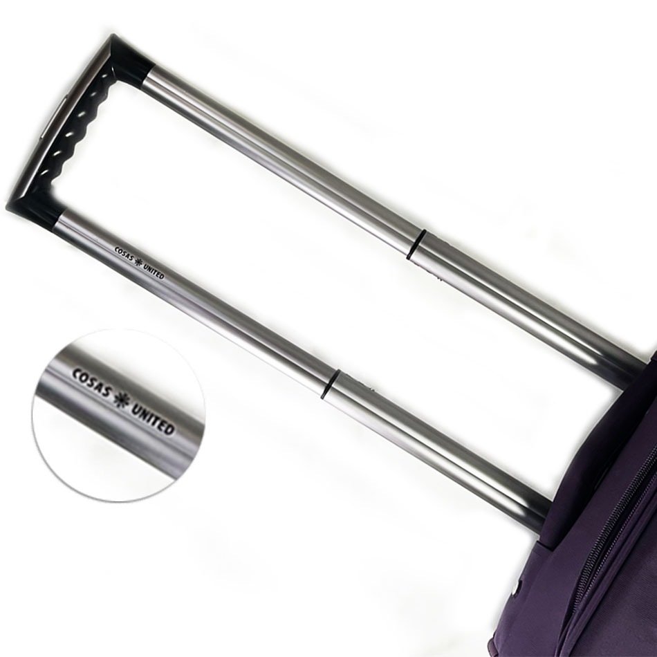 Vali xách tay vải dù tím than Vali kéo xách tay vải dù chống thấm nước size 20 inch tím than TM747